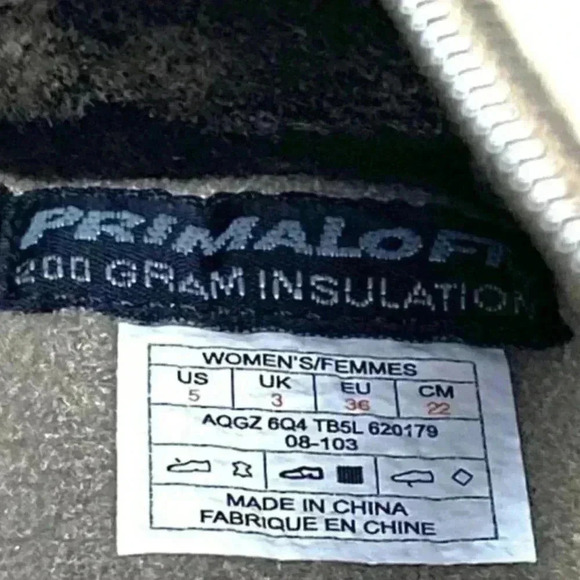 The North Face Adrianne IV Knee High Water Resistant Leather Boots Size 5 - Picture 8 of 9